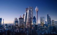 开创性的设计思维：伦敦最新摩天大楼造型独特，堪称奇葩！