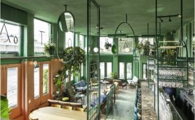 “热带雨林”主题咖啡餐厅设计，你想去打卡吗？