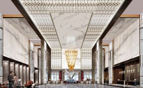 广西宾阳华美达广场酒店装饰设计项目
