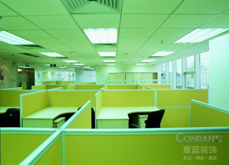 时富集团深圳办公室开敞办公区