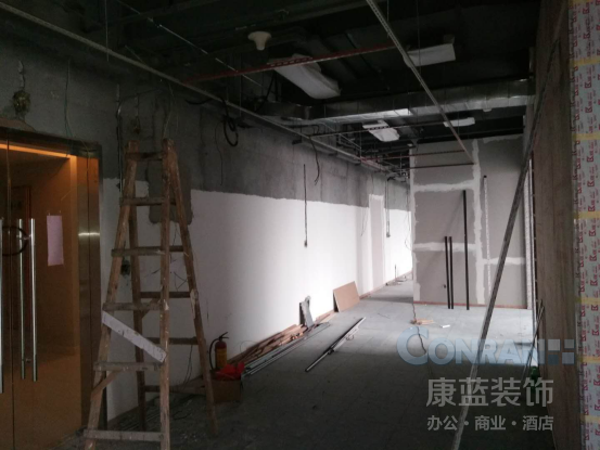 深圳建活贸易香港办公室装修现场