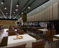 韩式餐厅设计（公共就餐区局部一）