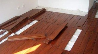 实木地板铺设施工工艺（图）