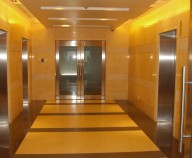 中国银行深圳分行展览厅（电梯间）